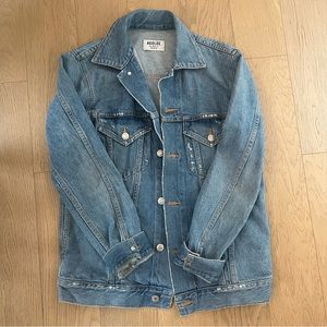 Agolde oversized denim jacket, size XS